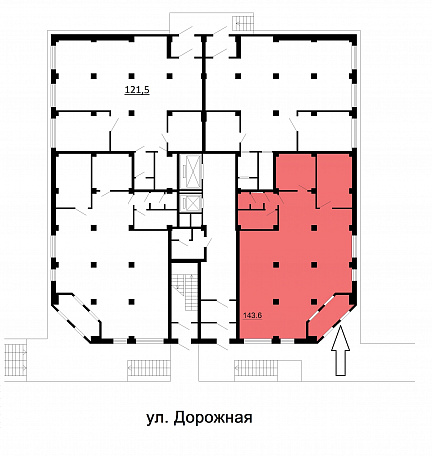 фото ПОМЕЩЕНИЕ СВОБОДНОГО НАЗНАЧЕНИЯ 121,5 м2 (141) 0