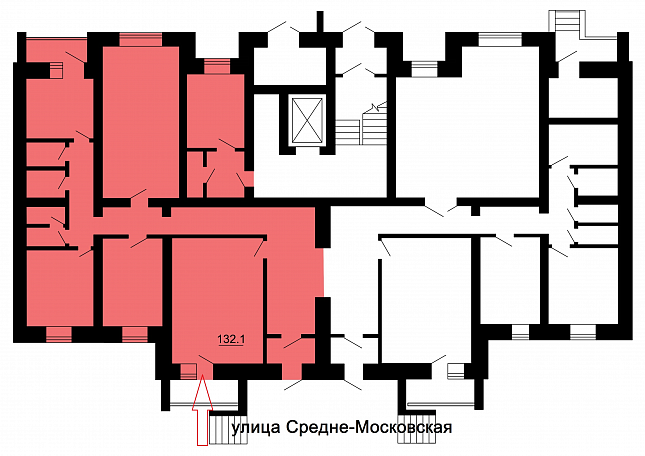 фото ПОМЕЩЕНИЕ СВОБОДНОГО НАЗНАЧЕНИЯ 148,1 м2 (129) 0