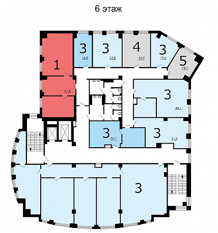 фото ОФИС 61,5 м2 (315) 0